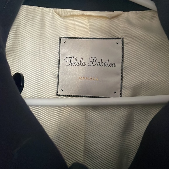 Aritzia Babaton Wool Coat ( Only Coat/ Connor Coat/ New Cocoon Coat/ Navy Blue - Picture 4 of 5